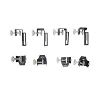 Mavaol - jeu de pinces d'installation avant de tiroir, gabarit de montage de façade de tiroir en acier inoxydable pour panneaux de 10 à 30mm d'épaisseur