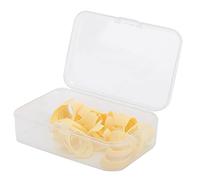Mavaol Lot de 12 médiators de Guitare, Protection du Bout des Doigts, Pouce, Index, raccord pour Instrument à Cordes, matériau ABS, Durable, Confortable pour débutants, Professionnels, (4L+8M)