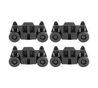 Mavaol Lot de 4 roues de panier inférieur pour lave-vaisselle W10195416V AP5983730 de remplacement