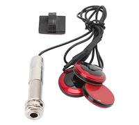 Mavaol Microphone de Contact à transducteur piézo Autocollant pour Guitare Acoustique, Violon, ukulélé, Basse, Banjo, Mandoline, Violoncelle, Alto, sans Pile, sans Soudure, prêt à (DP-007)