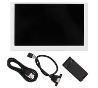 Mavaol Moniteur USB de Type C Portable 5 Pouces, écran IPS Rotatif à 360 °, luminosité réglable, thèmes Personnalisables, Moniteur secondaire de Bouchons et de Jeu (Blanc)