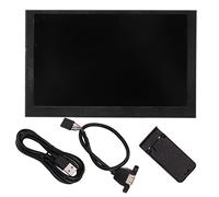 Mavaol Moniteur USB de Type C Portable 5 Pouces, écran IPS Rotatif à 360 °, luminosité réglable, thèmes Personnalisables, Moniteur secondaire de Bouchons et de Jeu (Noir)