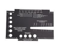 Mavaol Outil de règle d'identification de Taille d'arbre de Golf Multiple pour Une Mesure précise du diamètre de la Pointe