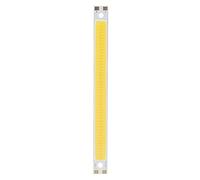 Mavaol Panneau de puce lumineuse LED 3000-6500K/12-14V 10W, source de lumière COB intégrée 1000lm 120x10mm (Cool White)