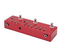 Mavaol Pédale de Guitare Multi-Effets en métal Tout-en-1 véritable Tampon de dérivation pour Basse électrique DC 9 V