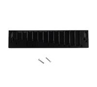 Mavaol Peigne Harmonica, échelle chromatique à 12 Trous, Accessoire d'instrument Portable et Durable en Alliage d'aluminium pour Musiciens débutants