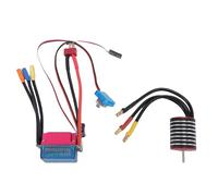Mavaol RC Car Motor Water Proof High Speed Brushless Motor with 35A Brushless ESC for 1/18 1/16 1/14 RC Cars (6300KV)