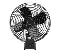 Mavaol sans fil ventilateur de chantier ajustement pour BL1840 Batterie portable 35W 4000rpm 8 pouces de fer 2 ports USB Site de construction industrie extérieure