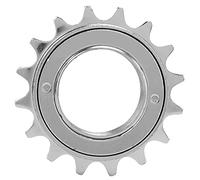 Mavaol vélo roue 16T son doux Rotation résistant à l'usure antirouille accessoire de cyclisme Durable (Argent électrolytique)