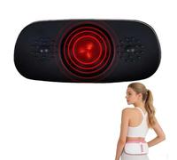 Mavdecll Ceinture Amincissante Électrique, Machine D'élimination des Graisses Paresseuse sans Fil, 4 Réglages De Vibration, Chauffage Infrarouge, Masseur De Bras Abdominaux, pour Perte De Poids