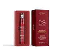 MAVE 28 Crème anti-âge avec rouleau de massage - 28 principes actifs avec peptides, probiotiques et extraits de plantes - Raffermissement, hydratation et régénération pour le visage, le cou et les