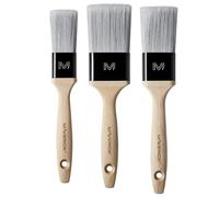 Maverick 290 Series S Lot de 3 pinceaux Professionnels à tête torsadée avec Bois FSC 3,8 cm, 5,1 cm, 6,3 cm