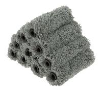 Maverick 421 Series V Lot de 10 Housses Professionnelles en Microfibre pour Mini Rouleau de Peinture Gris 15 mm