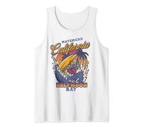 Mavericks Half Moon Bay California Big Wave Surfeur Débardeur