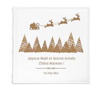 Maverton Album Photo avec personnalisation pour Noël - Livre à 500 photos avec Pochettes Transparentes et gravure sur couverture - pour amis - motif Noël - Album de Famille - maman 2