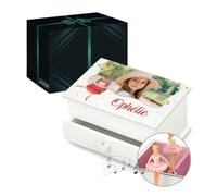 Maverton Boîte à Musique personnalisable, Coffret original avec votre photo