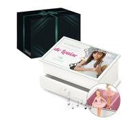 Maverton Boîte à Musique personnalisable - Coffret original avec votre photo imprimée - Boîte à bijoux pour fille - Cadeau personnalisé avec vos photos - accessoire pour enfant - communion 2