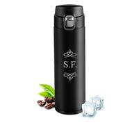 Maverton Bouteille isotherme personnalisable 50cl, Mug de voyage à café/thé