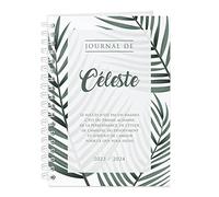 Maverton Cahier Spirale Personnalisé à couverture rigide - 80 feuilles - 173 mm x 242 mm - Parfait pour prendre des notes ou dessiner - Cadeau d’anniversaire - Pour elle - Succès