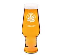 Maverton Chope à Bière Personnalisée de 0,4 l - Verre de haute qualité pour lui - Verre à Bière gravé - Cadeau d’anniversaire pour homme - Retraité