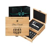 Maverton Coffret du Sommelier, Cadeau d'accessoires pour Le vin, Set Sommelier personnalisé, Cadeau pour Chaque Homme - Raisin