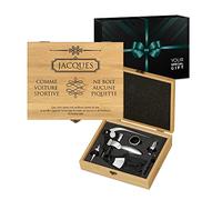 Maverton Coffret du Sommelier, Cadeau d'accessoires pour Le vin, Set Sommelier personnalisé, Cadeau pour Chaque Homme - Voiture