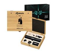 Maverton Coffret du Sommelier Imprimé - Set sommelier Personnalisé avec Accessoires pour Homme - pour Connaisseur - Cadeau Homme - Cadeau Personnalisé - Cadeau Anniversaire Homme - FRUITS