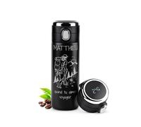 Maverton Gourde Isotherme Personnalisable, Mug hermétique 400ml