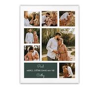 Maverton Image sur Toile, Cadre personnalisable avec votre Photo