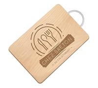 Maverton Planche à découper personnalisable pour couple - Planche en bois avec manche en métal pour parents - famille - Plateau apéritif pour amis - souvenir de mariage - Gourmets -