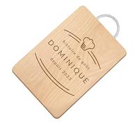 Maverton Planche à découper personnalisée pour elle - Plateau en bois avec manche en métal pour femme - maman - Planche avec gravure pour anniversaire - decoration cusine - Charlotte