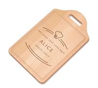 Maverton Planche à découper personnalisée pour femme - Plateau aperitif gravé pour maman - Planche dégustation décorative pour amie - anniversaire - ustensile de cuisine - Plats