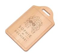 Maverton Planche à découper personnalisée pour femme - Plateau aperitif gravé pour maman - Planche dégustation décorative pour amie - anniversaire - ustensile de cuisine - Femme