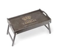 Maverton Table Pliante de lit, Table en Bois de pin