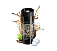 Maverton Thermo Mug Noir pour femme - Thermos Café-Thé - Mug isotherme de 35 cl - Fermeture à Pression - En acier inoxydable - Cadeau d’anniversaire pour elle - Prof