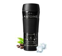 Maverton Travel Mug Isotherme personnalisé 450ml - Tasse Thermos Café étanche en acier inoxydable avec gravure pour jeune homme - Bouteille Isotherme pour papa - pour anniversaire - je t'aime amour