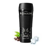 Maverton Travel Mug Isotherme personnalisé 450ml - Tasse Thermos Café étanche en acier inoxydable avec gravure pour jeune homme - Bouteille Isotherme pour papa - pour anniversaire - Joyeux Noël