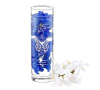 Maverton Vase en Verre gravé pour couple - Vase fleur en verre transparent pour parents - Vase cylindre pampa personnalisé - décoration maison et table de mariage - noces - famille