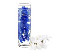 Maverton Vase en Verre personnalisé pour femme - Vase en verre transparent haut - vase cylindrique original gravé pour maman - elle - amie - anniversaire - décoration salon - Fête des mères