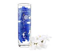 Maverton Vase en Verre personnalisé pour femme - Vase en verre transparent haut - vase cylindrique original gravé pour maman - elle - amie - anniversaire - décoration salon - mémé