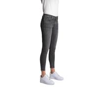 Mavi Adriana Casual Pants, Dark Grey Distressed Street, 25W / 34L Women's
