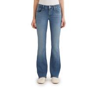 Mavi Femme Bella Mid-Rise Jeans, Dark Brushed Venice, 30/30