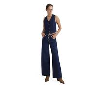 Mavi Femmes Siena Button UP Jeans, Rinse Denim, 28/34