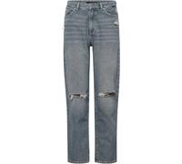 MAVI Jeans Femme Berlin Dad-Fit Boyfriend Denim Bleu-Gris