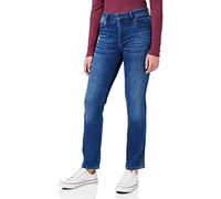 Mavi Kendra Jeans, Indigo Blue Sateen STR, 32W / 28L Women's