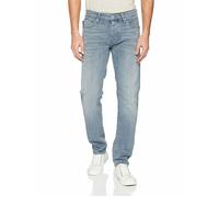 Mavi Yvis Jean slim homme bleu vintage - 99% coton, taille basse, impression laser poche arrière 29
