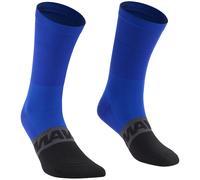 MAVIC Aksium Chaussettes de cyclisme hautes unisexes M Bleu roi/carbone