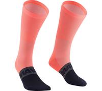 MAVIC Aksium Chaussettes de cyclisme hautes unisexes M Corail/bleu foncé