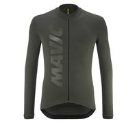 Mavic Aksium Thermo Long Sleeve Jersey Vert XL Homme Christmas Green