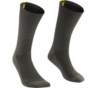 MAVIC Chaussettes de cyclisme hautes unisexes L vert militaire